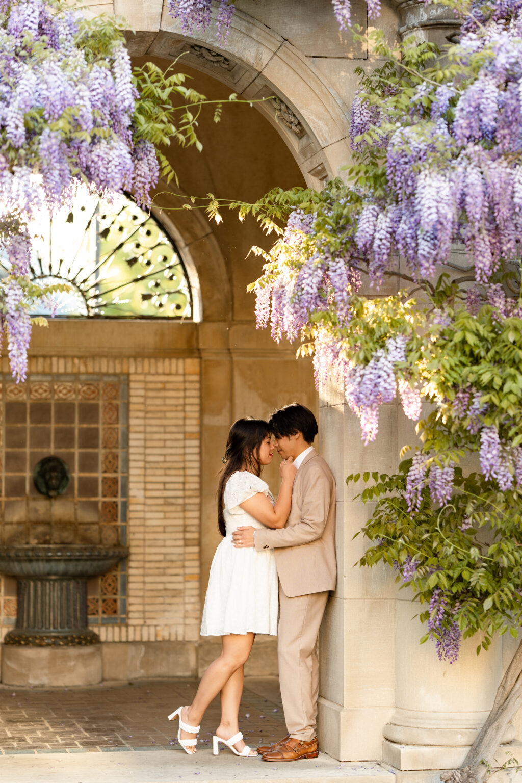 Spring Engagement Session at George Eastman Museum