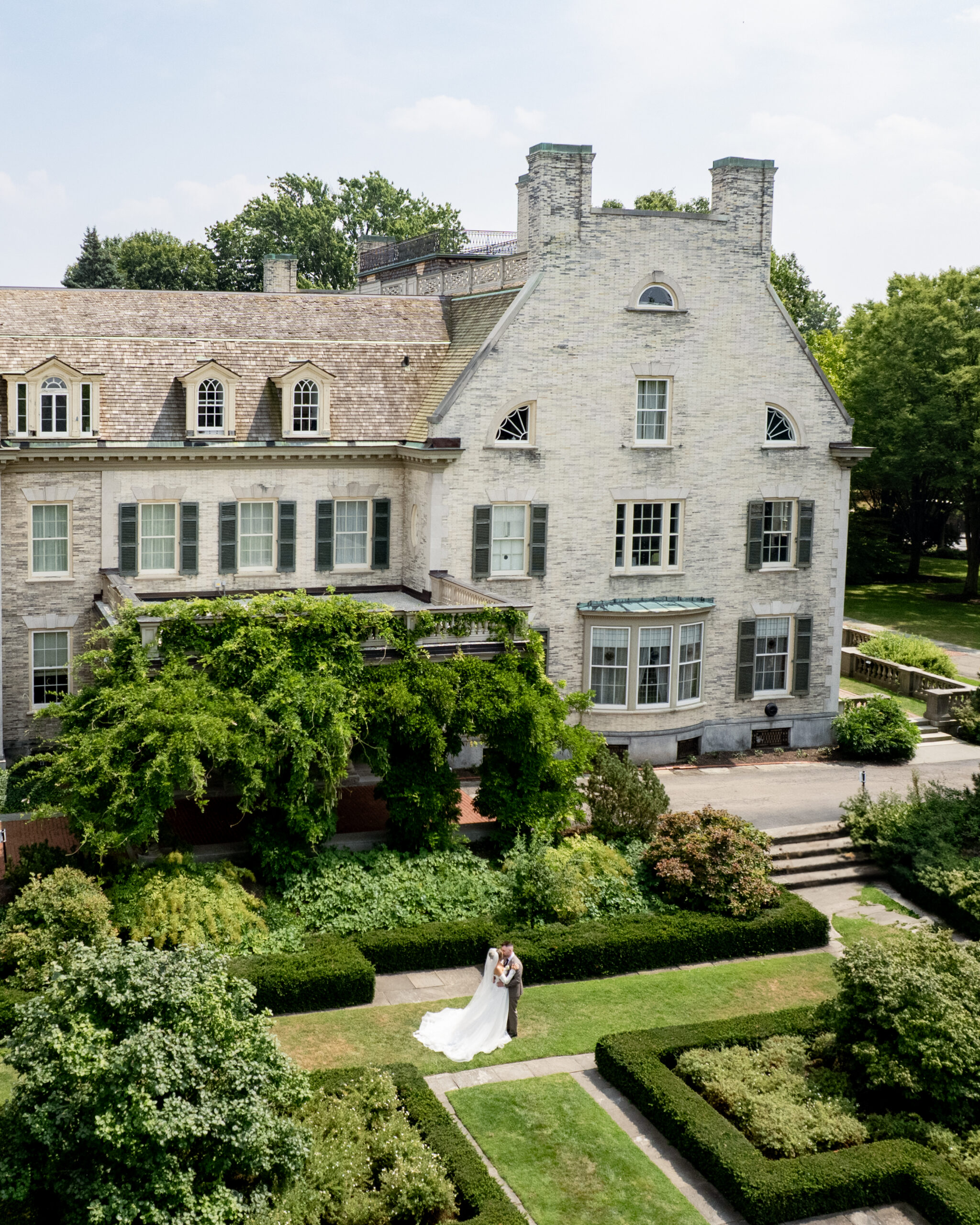Arbor Midtown wedding, portraits at George Eastman